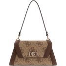 Guess - Karnilla Logo Flap Shldr Bag - Bruin