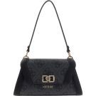 Guess - Karnilla Logo Flap Shldr Bag - Zwart
