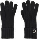 Guess - Knitted Gloves - Zwart