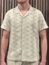Guess - Lattice Knit Shirt - Beige