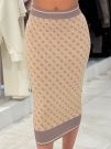 Guess - Lise 4G Logo SWTR Skirt - Bruin