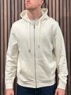 Guess - Ls Basic Zipper Hoodie - Wit