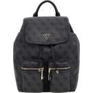 Guess - Manhattan II Flap Backpack - Zwart