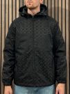 Guess - Monogram Hooded Jacket - Zwart