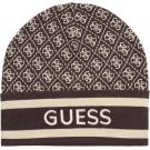 Guess - Sevyn 4G Logo Beanie Swtr - Bruin