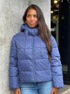 Guess - New Daisy Crop Logo Puffer - Blauw