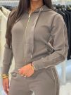 Guess - New Hooded Scuba Sweatshirt - Bruin