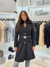 Guess - New Patrice Belted Coat - Zwart