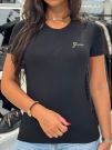 Guess - New SS CN Mini Logo Tee - Zwart