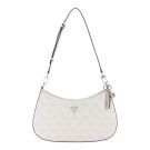 Guess - Noelle II Top Zip Shoulder Bag - Beige