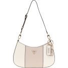 Guess - Noelle II Top Zip Shoulder Bag - Beige