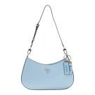 Guess - Noelle II Top Zip Shoulder Bag - Blauw