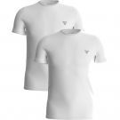 Guess - Caleb Hero Cnk S/S 2Pack - Wit