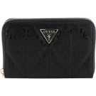 Guess - Aldina Slg Medium Zip Around - Zwart