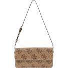 Guess - Sadie Flap Shoulder Bag - Beige