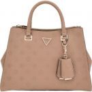 Guess - Cresidia Society Satchel - Beige