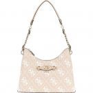 Guess - Izzy Top Zip Shoulder Bag - Beige