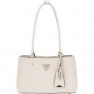 Guess - Meridian Shoulder Satchel - Beige