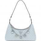 Guess - Everlee Top Zip Shoulder Bag - Blauw