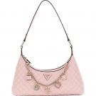 Guess - Everlee Top Zip Shoulder Bag - Roze