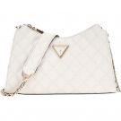 Guess - Giully Top Zip Shoulder Bag - Wit