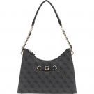 Guess - Izzy Top Zip Shoulder Bag - Zwart