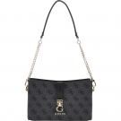 Guess - Zamira Top Zip Shoulder Bag - Zwart