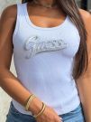 Guess - SL Malika Logo Tank Top - Wit
