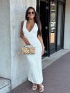 Guess - SL VN Ellie Pointelle Mixed Ma - Wit
