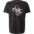 Guess - Ss Bsc Crafted Bird Tee - Zwart