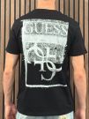 Guess - Ss Bsc Painters Tee - Zwart
