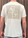 Guess - Ss Bsc Quattro G Mist Tee - Wit