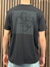 Guess - Ss Bsc Quattro G Mist Tee - Zwart