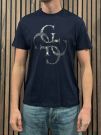 Guess - Ss Bsc Shimmer Quattro G Tee - Blauw