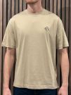 Guess - Ss Cn Diamante Logo Tee - Beige