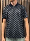 Guess - Ss G Jacquard Polo - Blauw