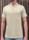 Guess - Ss Jacquard Allover Polo - Beige