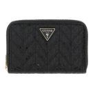 Guess - Stacey Slg Medium Zip Around - Zwart
