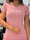 Guess - New Carrie Ss T-shirt - Roze