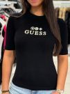 Guess Active - Midge Logo T-shirt - Zwart