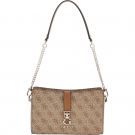 Guess - Zamira Top Zip Shoulder Bag - Bruin