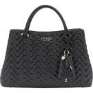 Guess - Melisandra Lrg Tri Comp Satchel - Zwart