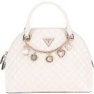 Guess - Everlee Dome Satchel - Wit