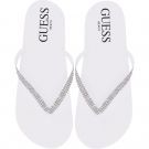 Guess - Flip Flop Rhinestone - Wit