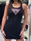 Guess - Triangle Rhinestones Tank - Zwart