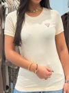 Guess - Triangle Tee - Koraal