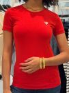 Guess - Triangle Tee - Rood