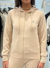 Guess Active - Olympe Full Zip Hoodie Sweatshirt - Beige