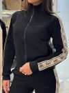 Guess Active - Britney Full Zip Sweatshirt - Zwart