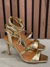 Kurt Geiger - Kurt Strappy Sandal - Goud